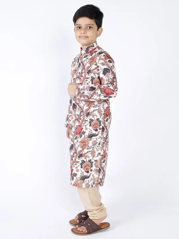 Tabard_Boys_Printed_Straight_Kurta_(Multicolor)
