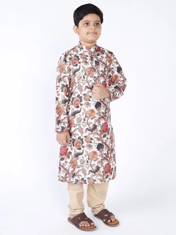 Tabard_Boys_Printed_Straight_Kurta_(Multicolor)