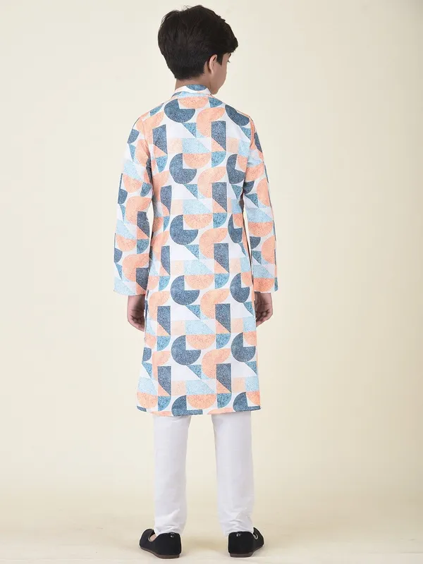 Tabard_Boys_Printed_Straight_Kurta_(Multicolor)