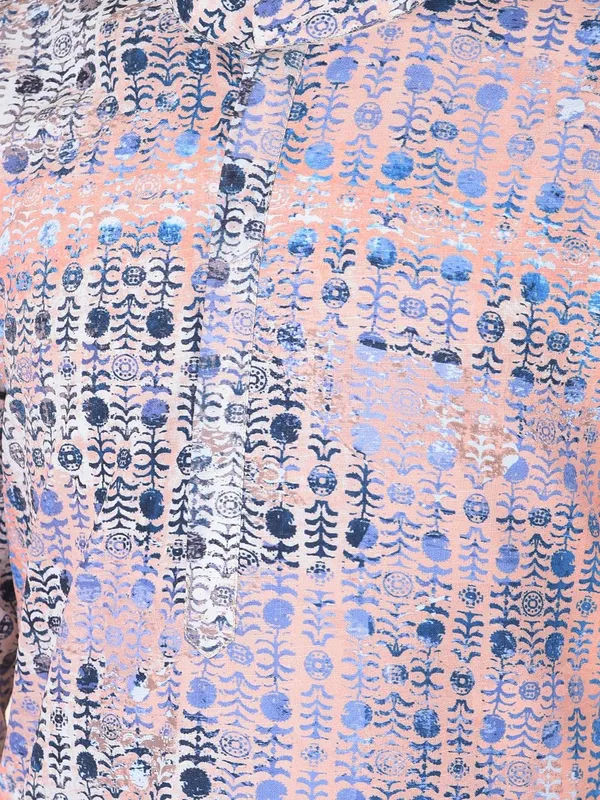 Tabard_Boys_Printed_Straight_Kurta_(Beige)
