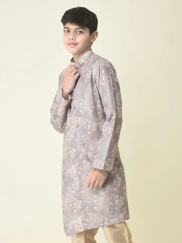 Tabard_Boys_Printed_Straight_Kurta_(Blue)