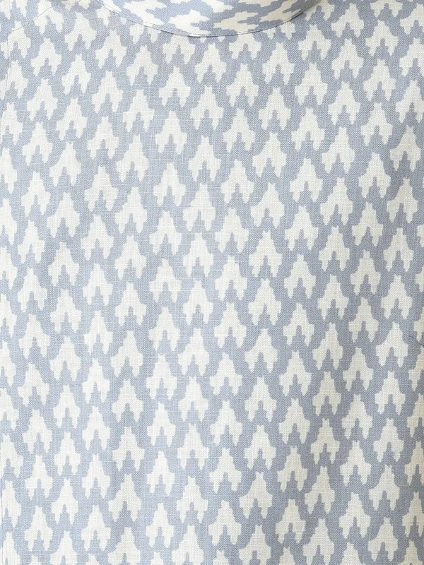 Tabard_Boys_Printed_Straight_Kurta_(Grey)