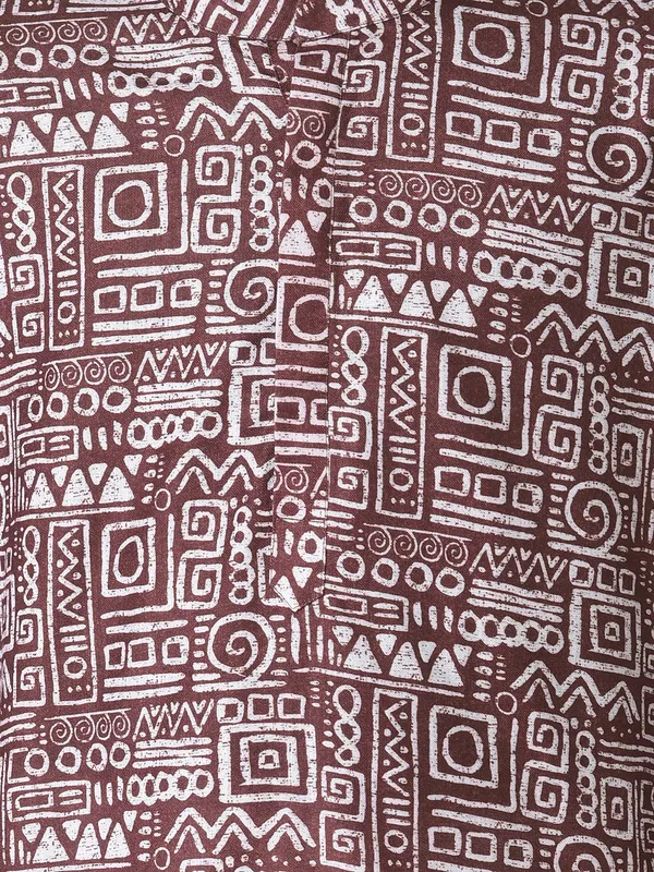 Tabard_Boys_Printed_Straight_Kurta_(Maroon)