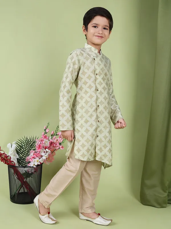Tabard_Boys_Printed_Straight_Kurta_(Beige,_White)