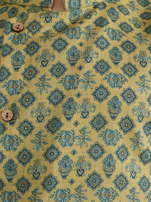 Tabard_Boys_Printed_Straight_Kurta_(Multicolor)