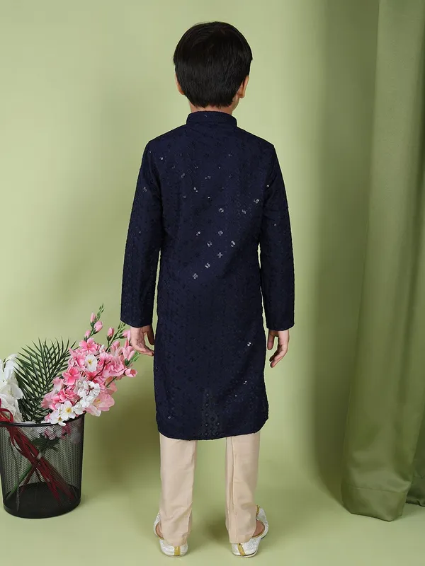 Tabard_Boys_Embroidered_Straight_Kurta_(Blue)