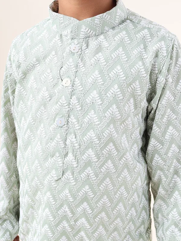 Tabard_Boys_Embroidered_Straight_Kurta_(Green)