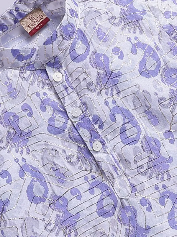 Tabard_Boys_Printed_Straight_Kurta_(Blue)