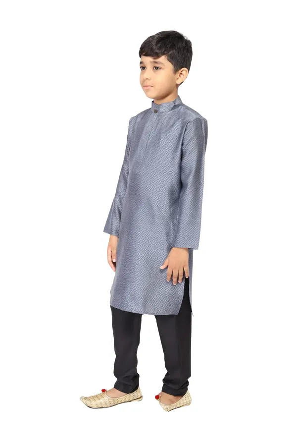 Blue_Cotton_Full_Sleeve_Regular_Fit_Printed_Kurta_Churidar_For_Kids