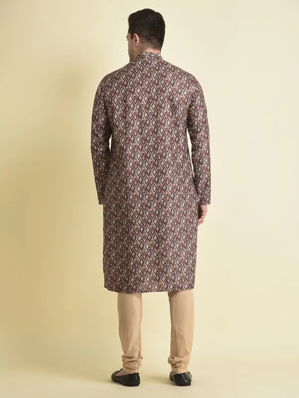 Multicolour_Cotton_Multicolour_Full_Sleeve_Regular_Fit_Printed_Kurta_Set_For_Men