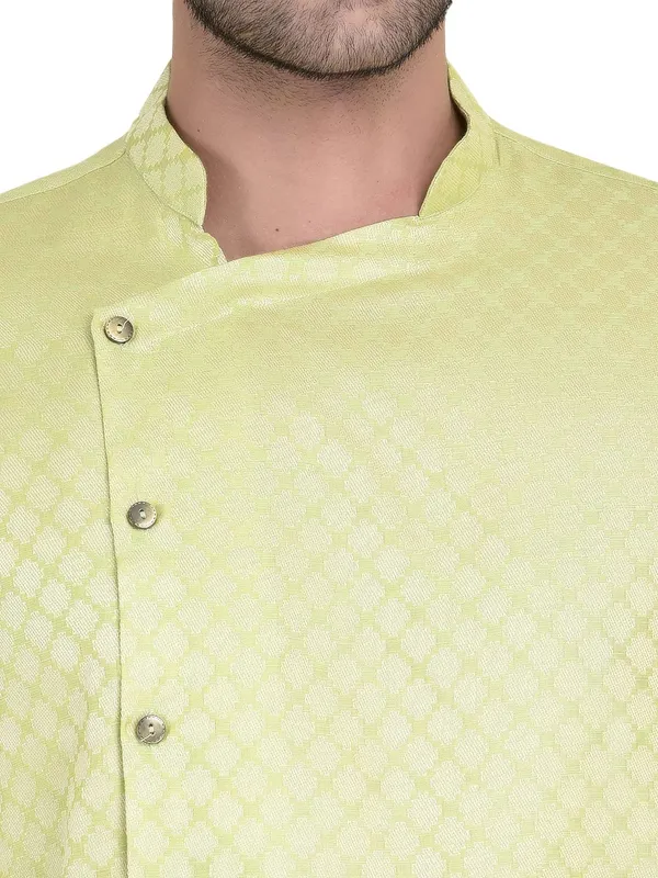 Multicolour_Cotton_Grey_Full_Sleeve_Regular_Fit_Printed_Kurta_For_Men