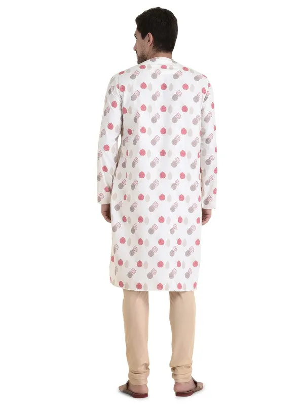Off_White_Cotton_Off_White_Full_Sleeve_Regular_Fit_Printed_Kurta_For_Men