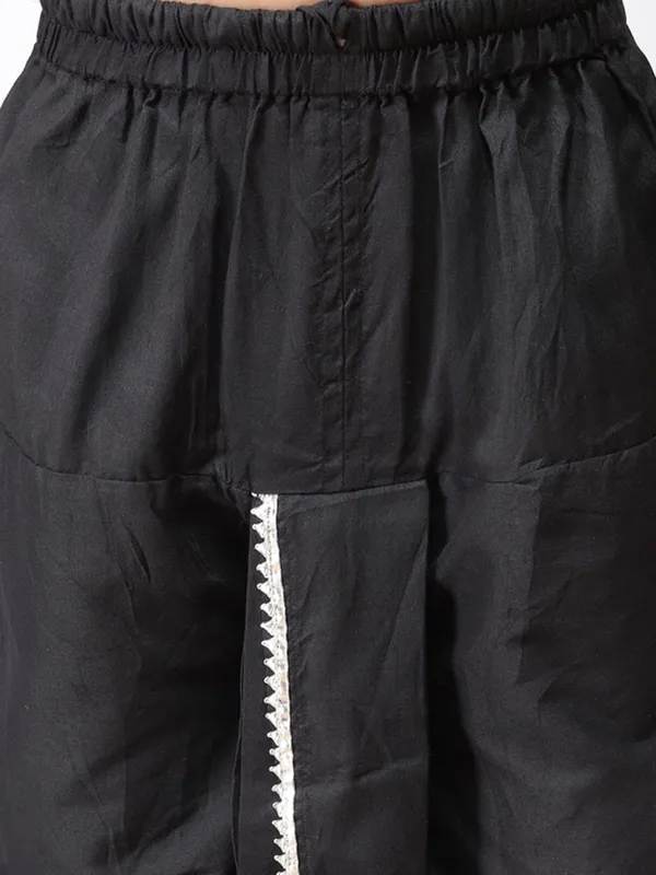 Black_Cotton_Regular_Plain_Dhoti_For_Kids