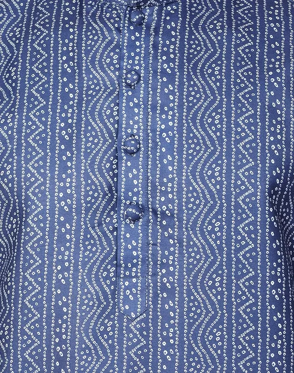 Blue_Cotton_Full_Sleeve_Regular_Fit_Printed_Kurta_For_Men