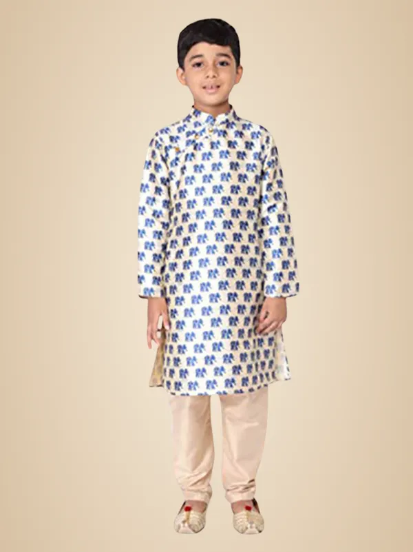Blue_Cotton_Full_Sleeve_Regular_Printed_Kurta_For_Kids