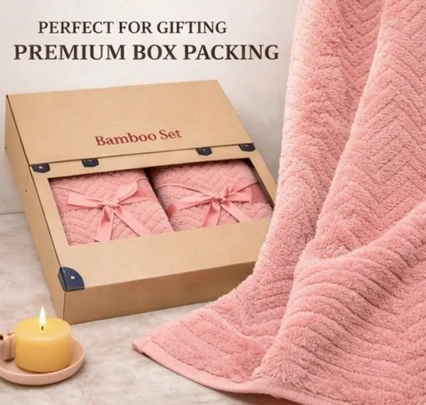 Peach_Premium_Bamboo_Bath_Towel_Set_4_Piece_(1_Large_Bath_Towel,_1_Small_Bath_Towel,_2_Hand_Towel_Ultra_Soft_,_Super_Absorbent,_Fast_Drying_&_Antibacterial