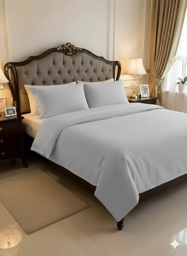 Grey_Linen_Solid_Flat_Bedsheet_(_Pack_Of_1_)