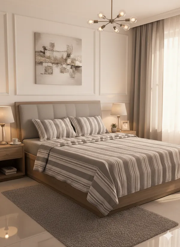 Grey_Linen_Stripe_Flat_Bedsheet_(_Pack_Of_1_)