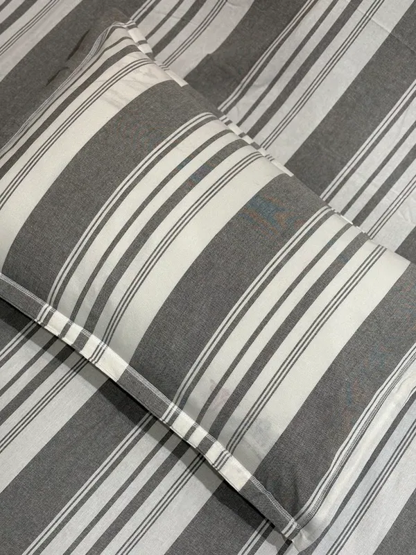 Grey_Linen_Stripe_Flat_Bedsheet_(_Pack_Of_1_)