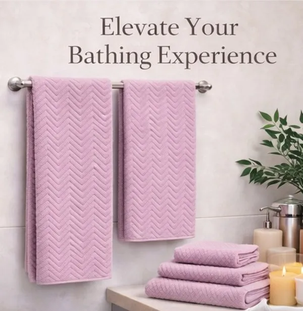 Lavender_Premium_Bamboo_Bath_Towel_Set_4_Piece_(1_Large_Bath_Towel,_1_Small_Bath_Towel,_2_Hand_Towel_Ultra_Soft_,_Super_Absorbent,_Fast_Drying_&_Antibacterial