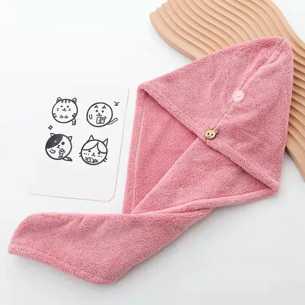 Pink_Micro_Fibre_Turby_Towel_(_Pack_Of_1_)