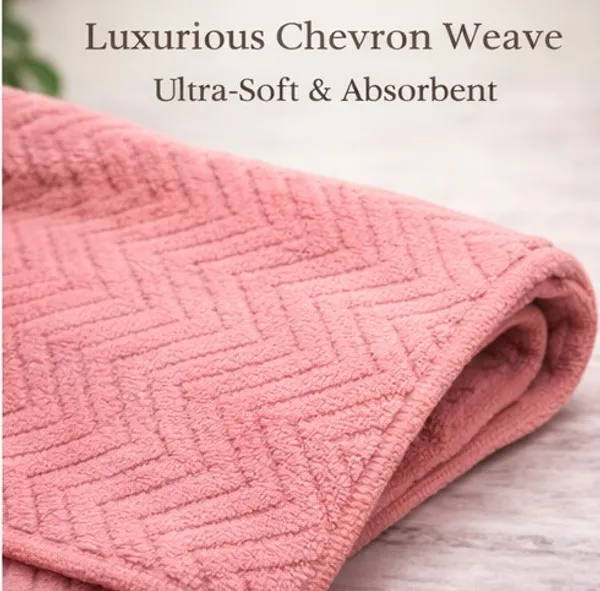 Peach_Bamboo_Hand_Towel_(_Pack_Of_2_)