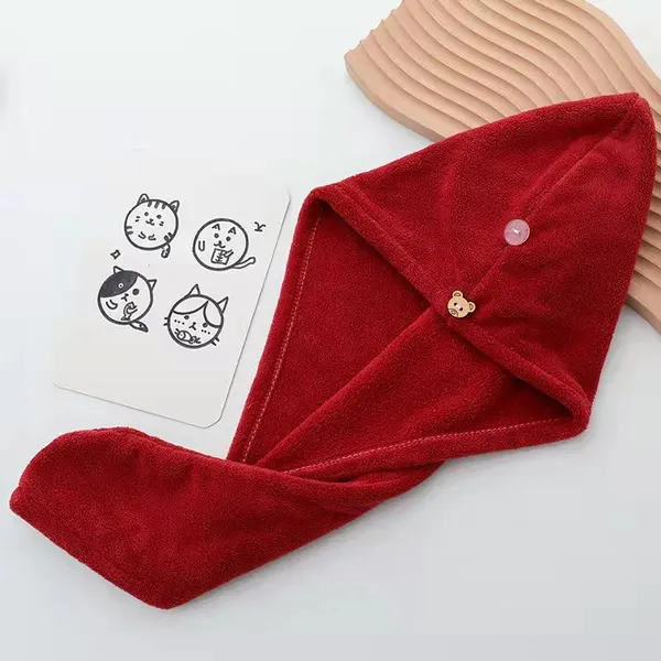 Red_Micro_Fibre_Turby_Towel_(_Pack_Of_1_)