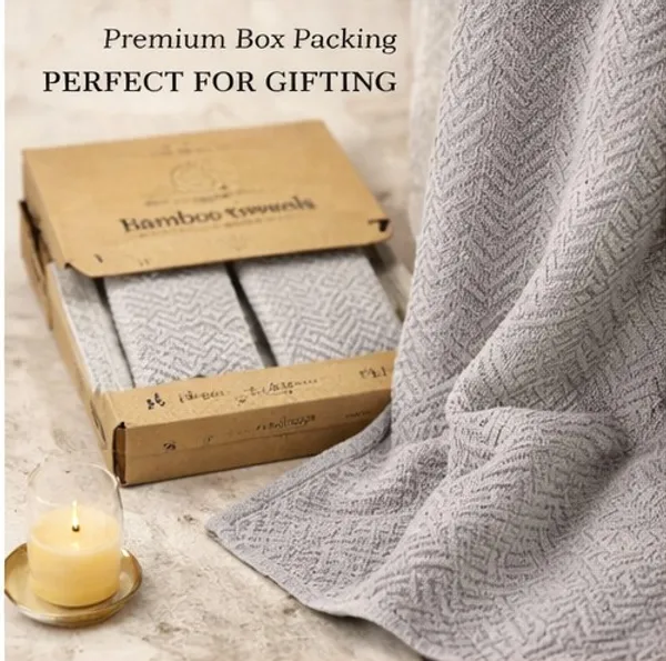 Light_Grey_Premium_Bamboo_Bath_Towel_Set_4_Piece_(1_Large_Bath_Towel,_1_Small_Bath_Towel,_2_Hand_Towel_Ultra_Soft_,_Super_Absorbent,_Fast_Drying_&_Antibacterial