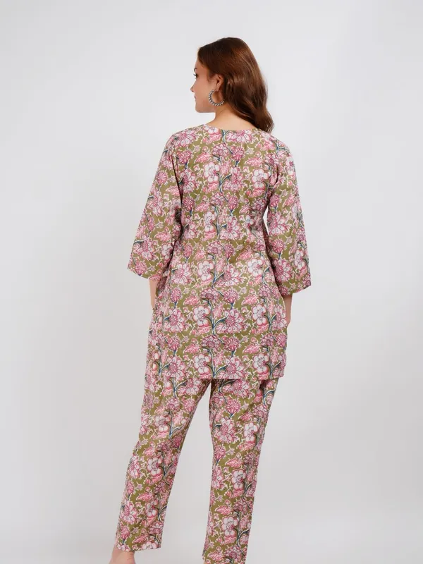 Green_Floral_Print_Co-Ord_Set