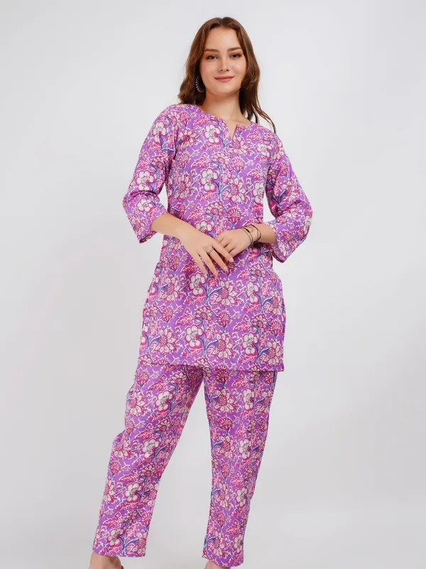 Lavender_Floral_Print_Co-Ord_set