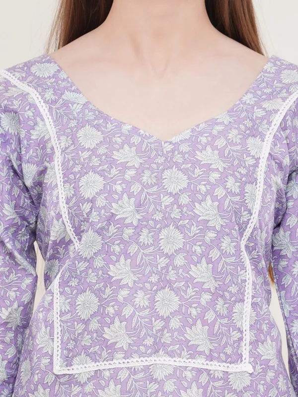 Lavender_Floral_print_Cotton_Tunic