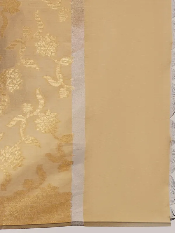 Beige_Woven_Design_Banarasi_Silk_Dupatta