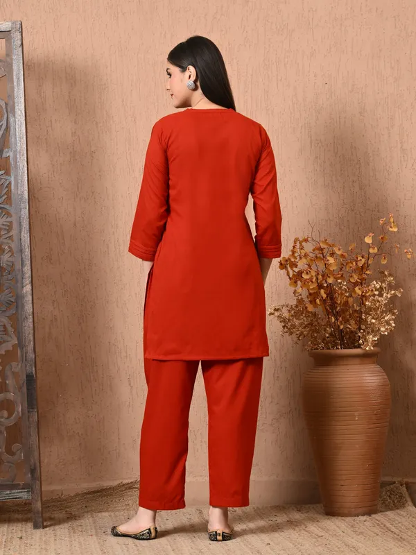 Charming_Maroon_Solid_Co-Ord_set