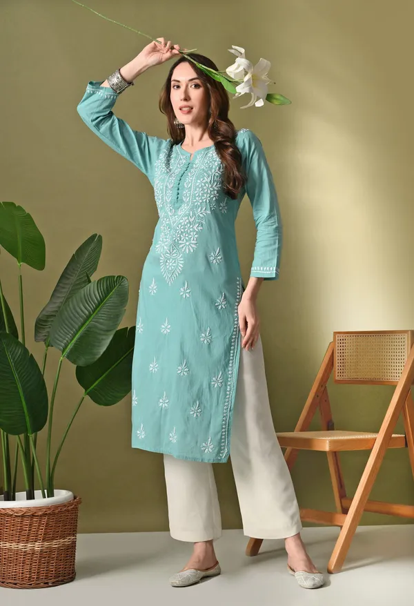 Light_Blue_Premium_Chikankari_Kurta