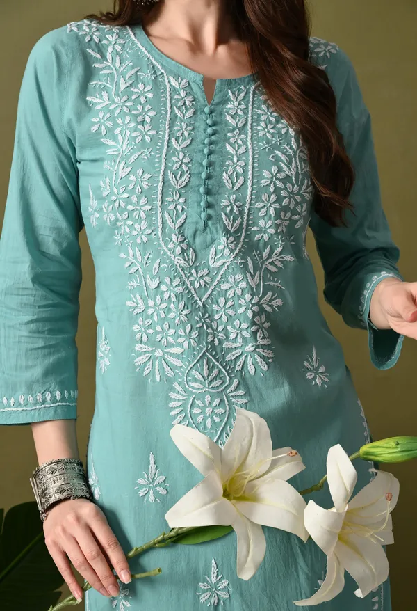 Light_Blue_Premium_Chikankari_Kurta