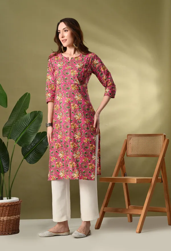 Pink_Printed_Straight_Cotton_Kurta