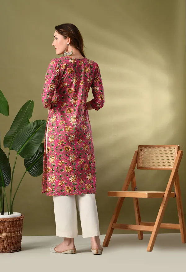 Pink_Printed_Straight_Cotton_Kurta