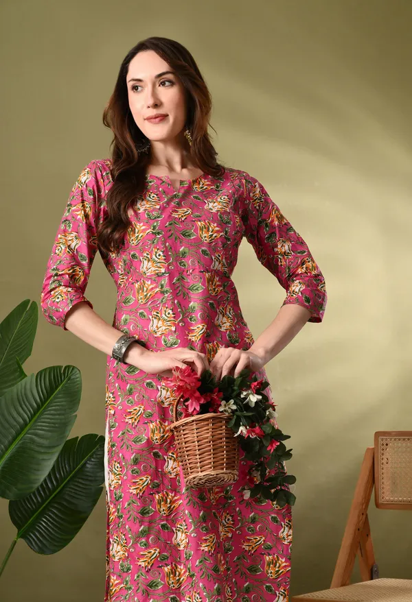 Pink_Printed_Straight_Cotton_Kurta