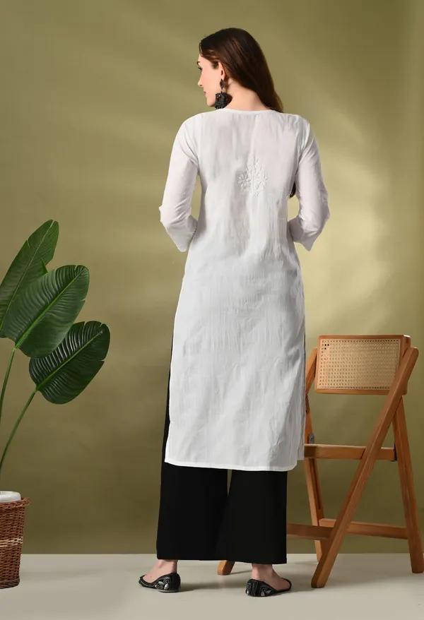 Pure_White_Premium_Chikankari_Kurta