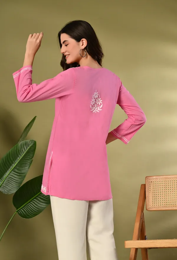 Blush_Pink_Premium_Chikankari_Kurti