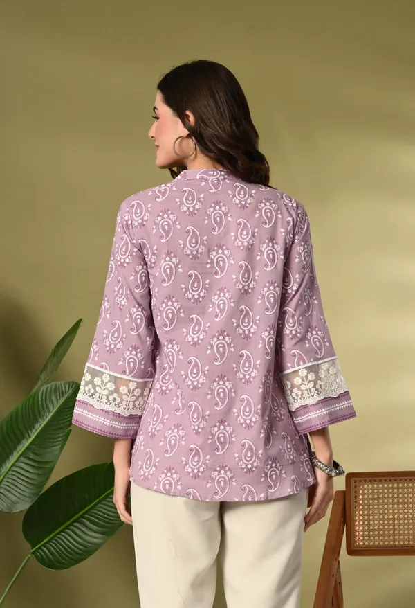 Lavender_Cotton_Printed_Lace_Work_Top