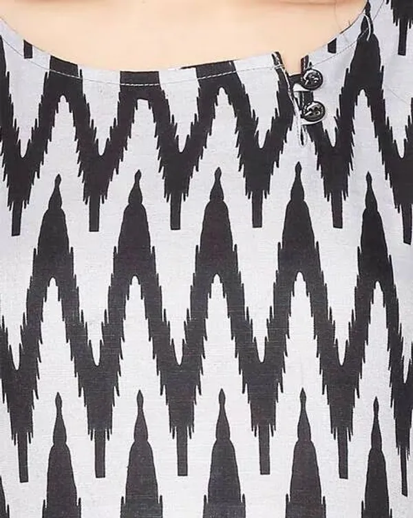 Black_Ikkat_Print_Cotton_Kurta