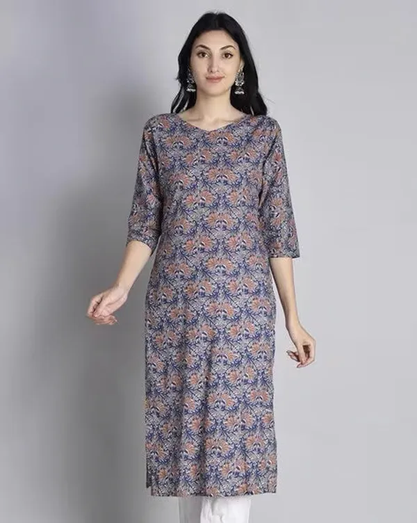 Blue_Printed_Cotton_Kurta