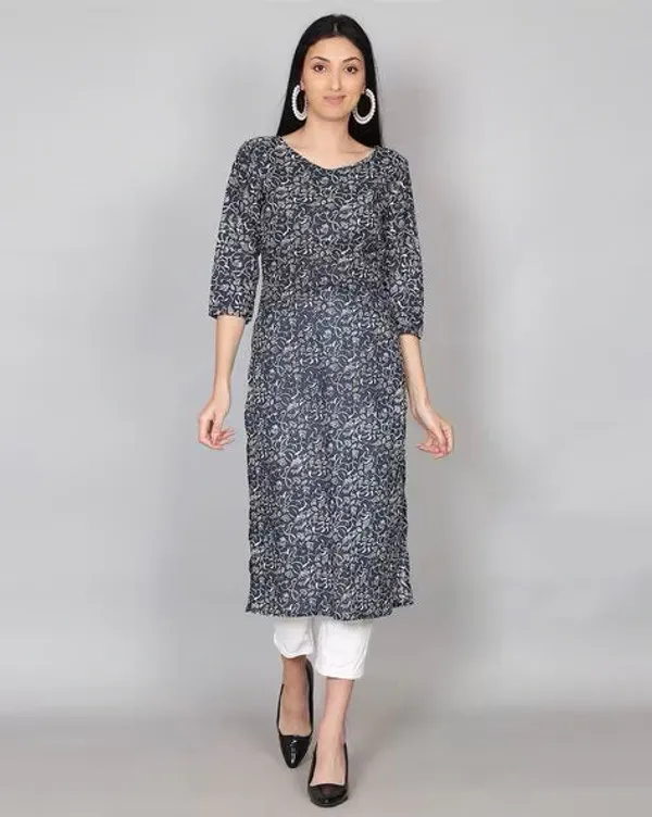 Deep_Blue_Cotton_Printed_Kurta