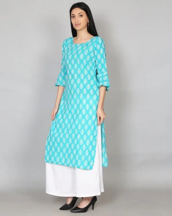 Light_Blue_Printed_Cotton_Kurta