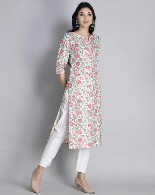Light_Pink__Floral_Print_Kurta