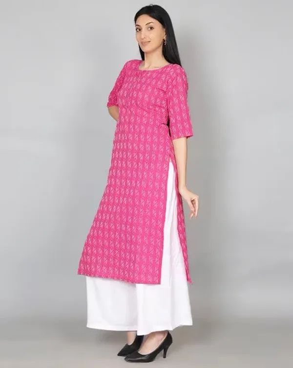 Pink_Printed_Kantha_Kurta