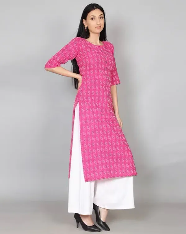 Pink_Printed_Kantha_Kurta