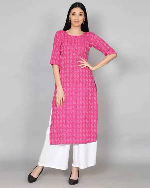 Pink_Printed_Kantha_Kurta