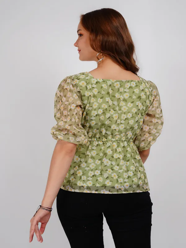 Green_Printed_Floral_Tie_up_Top